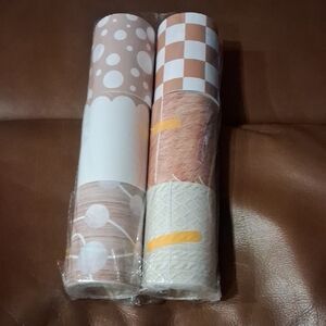 Amazon Decorative Wallpaper Rolls - Brown and White